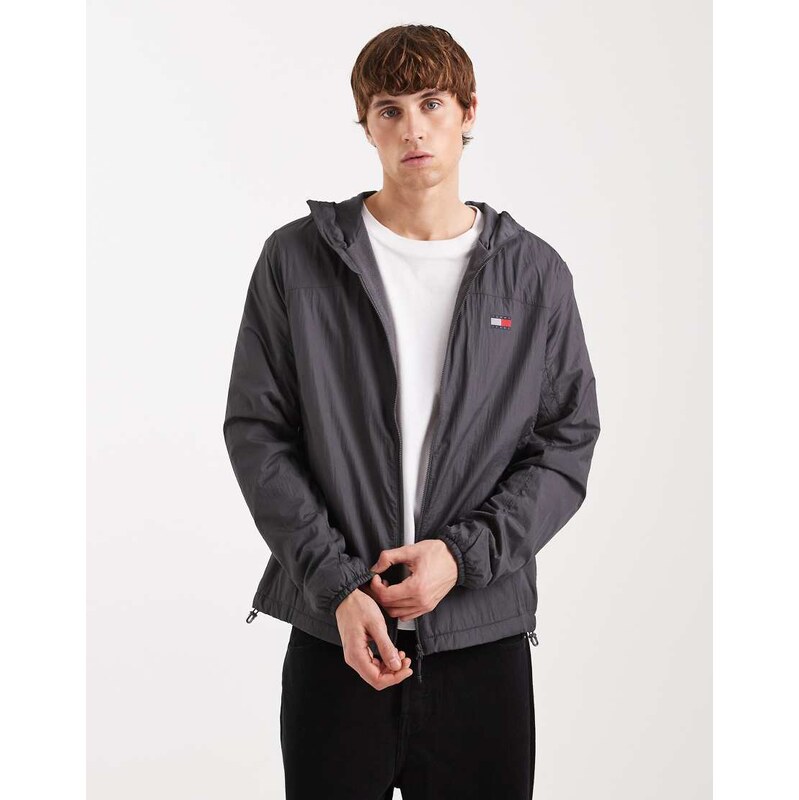 Tommy Jeans chicago water repellent fleece lined hooded jacket
