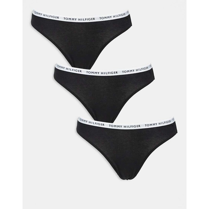 Tommy Hilfiger 3 pack bikini brief in black 110817636