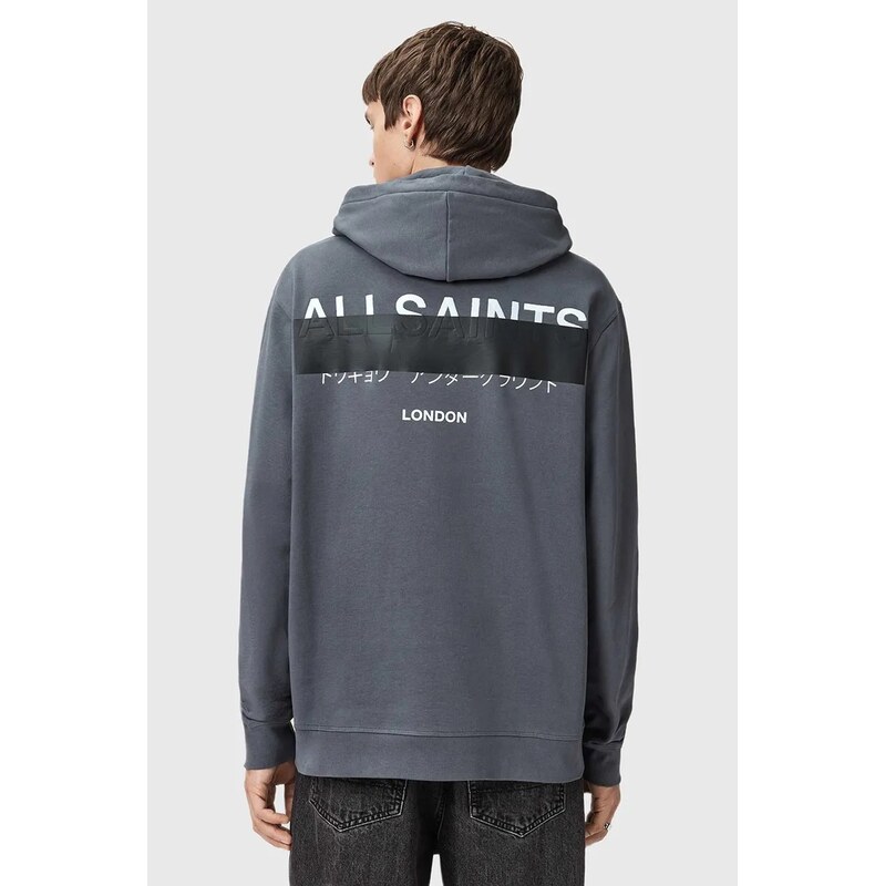 AllSaints Bavlněná mikina AllSaints REDACT