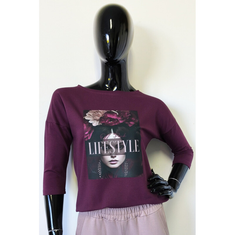 model 21483830 BLOUSE - OFF PINK