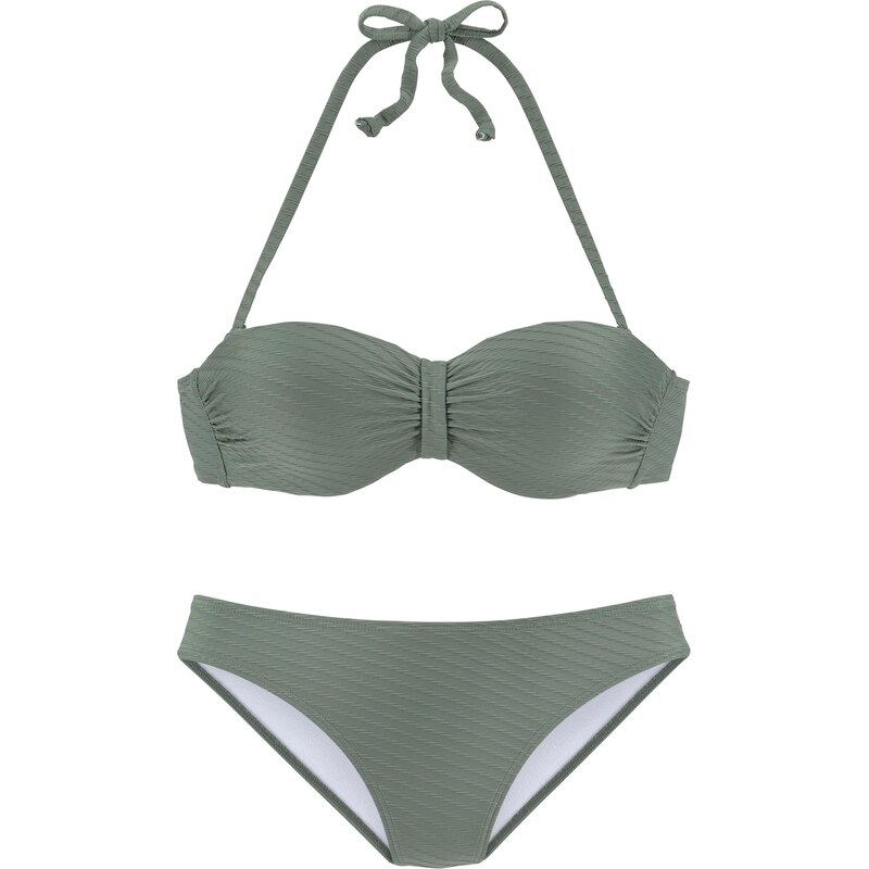 s.Oliver Bikiny olivová / tmavě zelená