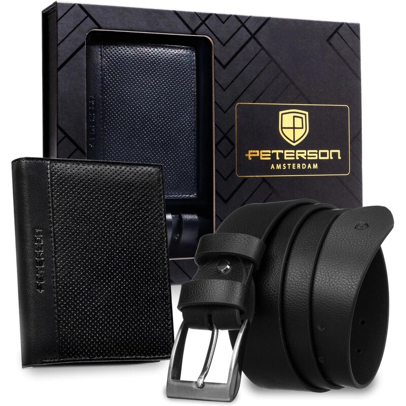 Dárková sada Peterson PTN SET N4-DOT BLACK 115 cm