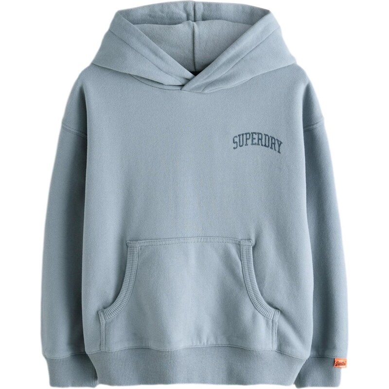 Superdry & Co Mikina modrá džínovina