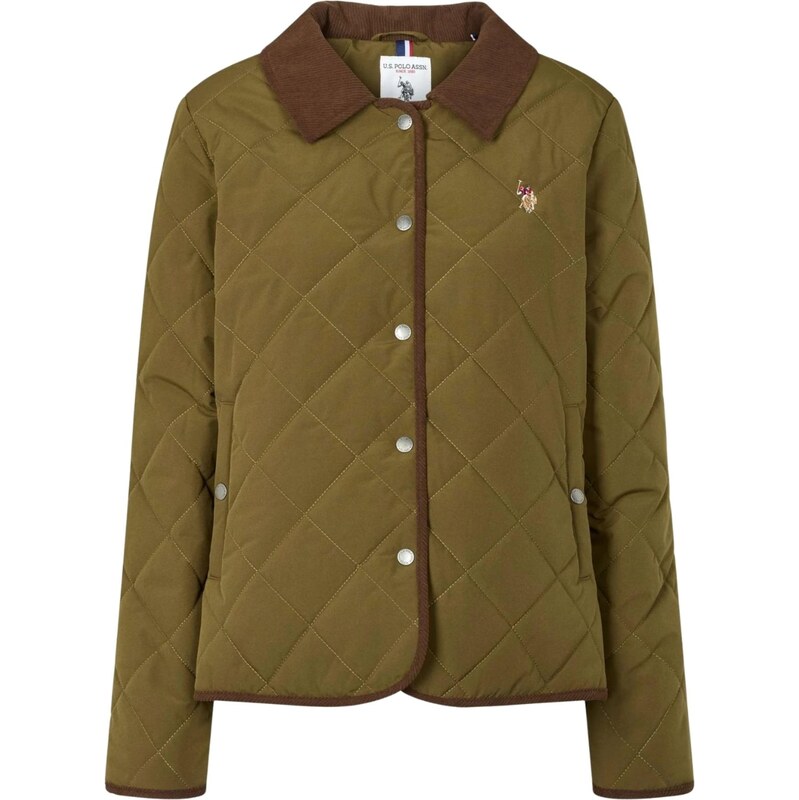 U.S. POLO ASSN. Přechodná bunda Melou hnědá / olivová 110824152