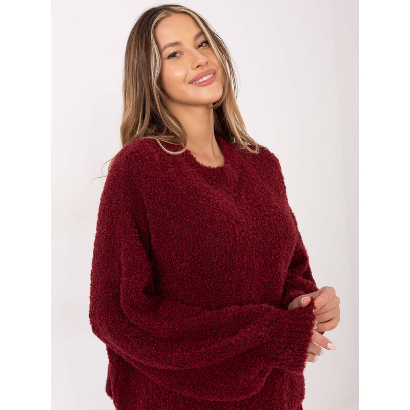 Factory Price Sweater-CH-SW-72610.62-burgundy