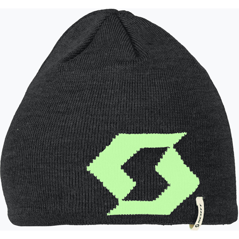 Zimní čepice SCOTT Team 10 black/glow green