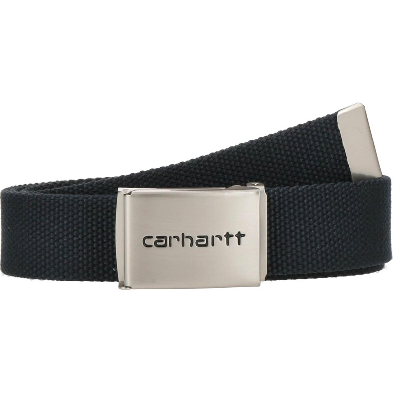 Carhartt WIP Opasek noční modrá / stříbrná 95454410