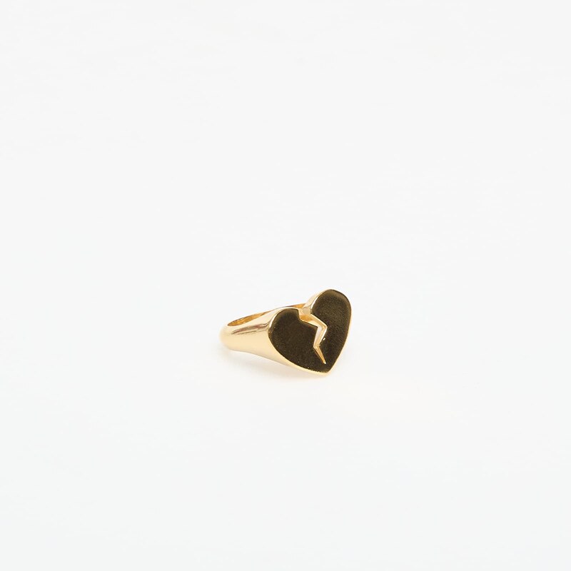Prsten TwoJeys Broken Heart Ring Gold 58 mm