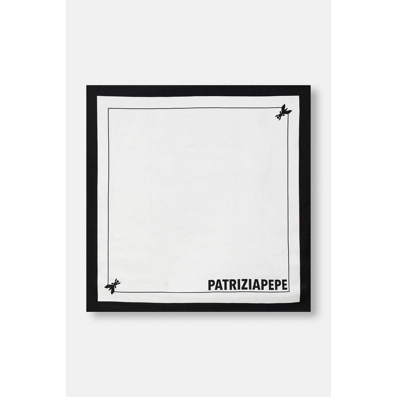 Patrizia Pepe Hedvábný šátek Patrizia Pepe