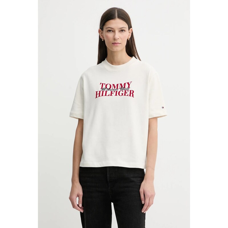 Bavlněné tričko Tommy Hilfiger 110841126