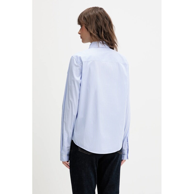 HUGO košile dámská s bavlnou The Essential Shirt