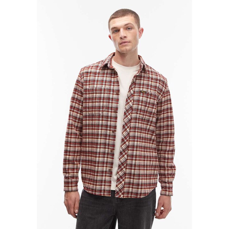 Wrangler x Stranger Things Wills checked shirt in red