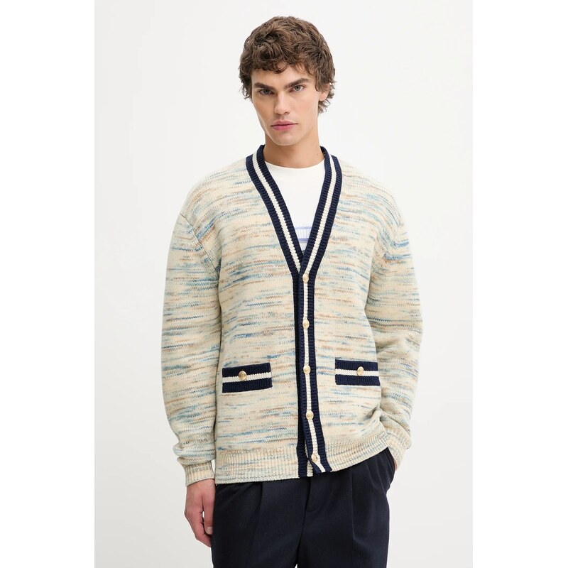 Drôle de Monsieur Vlněný kardigan Drôle de Monsieur Le Cardigan