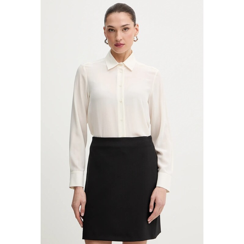 Hedvábné tričko Weekend Max Mara CURVONE 110843464