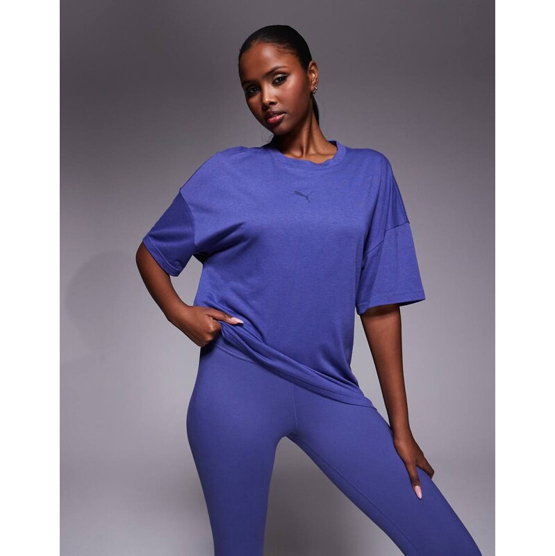 Puma Train oversized t-shirt in blue 110845274
