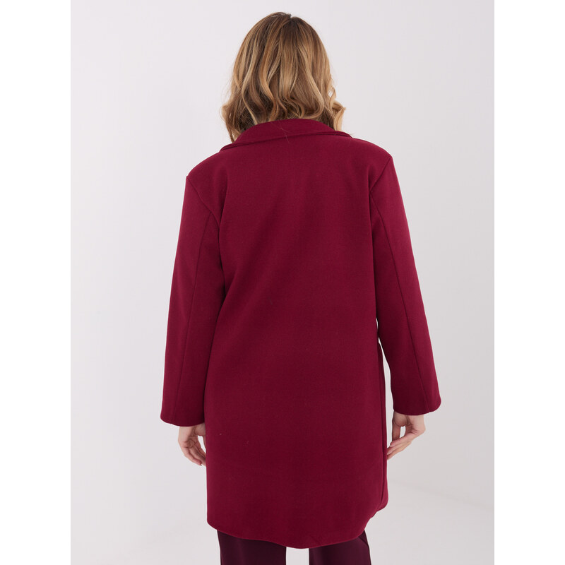 MODA ITALY Coat-IT-PL-20238.23-burgundy