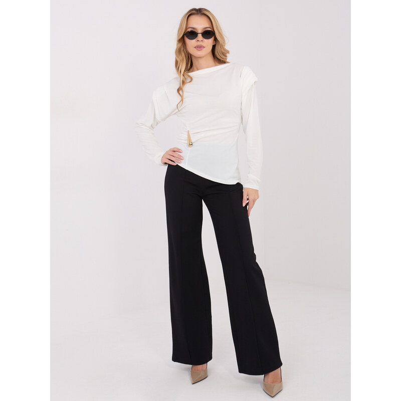 Italy Moda Blouse-IT-BZ-21898.12-ecru