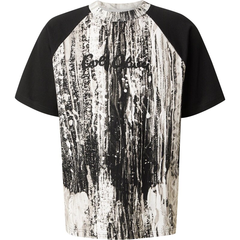 Carlo Colucci Tričko režná / černá / offwhite 110849452