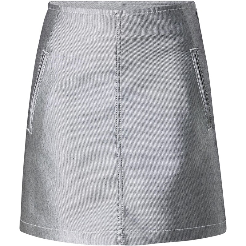 Calvin Klein Jeans Sukně stříbrná