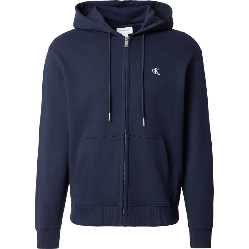 Calvin Klein Jeans Mikina marine modrá