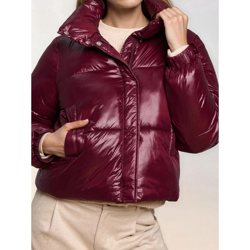 Sinsay - Prošívaná puffer bunda - kaštanová 109412462