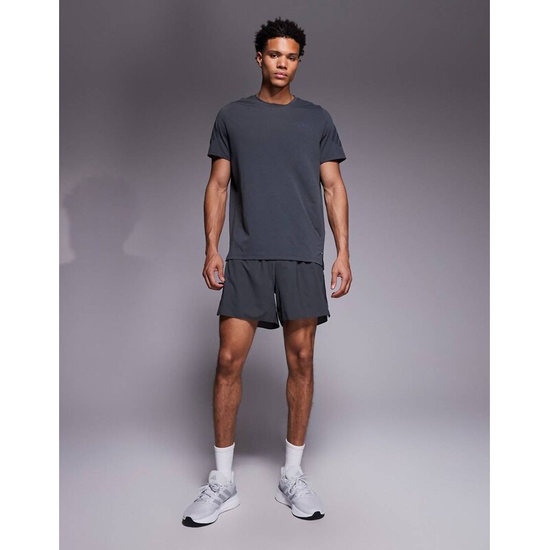 adidas performance adidas Running adi365 shorts with 3 sripes in