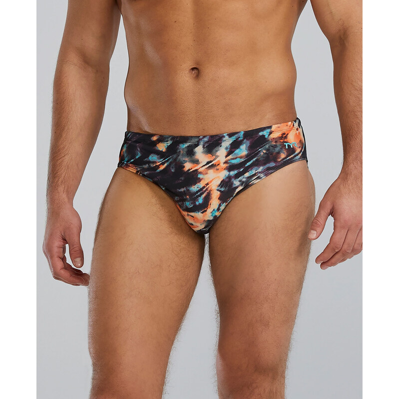 Pánské plavky Tyr Durafast Elite Validus orange/aqua/black