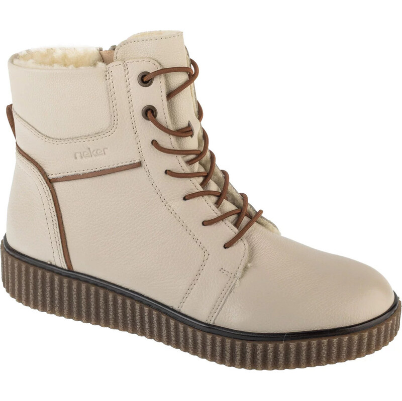 Smetanové dámské kotníkové boty Rieker Booties Y4303-80