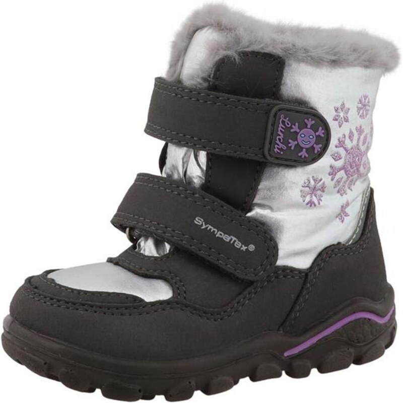 Salamander Lurchi Lurchi dětská zimní obuv 63L1083012 KALA grey