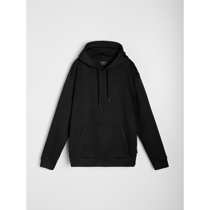 Sinsay - Základní hoodie - černá