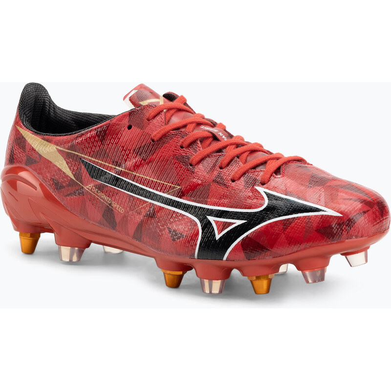 Pánské kopačky Mizuno α II Japan Mix morelia 40th red/black/gold