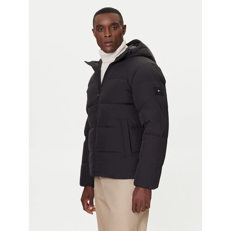 Tommy Hilfiger pánská černá bunda