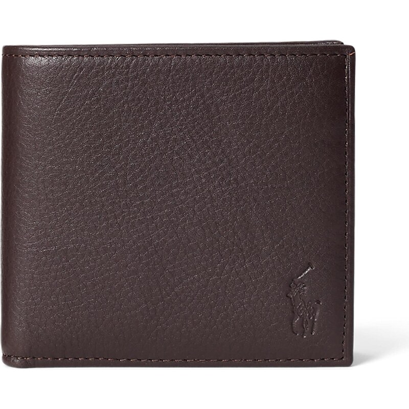Polo Ralph Lauren Peněženka Bill tmavě hnědá