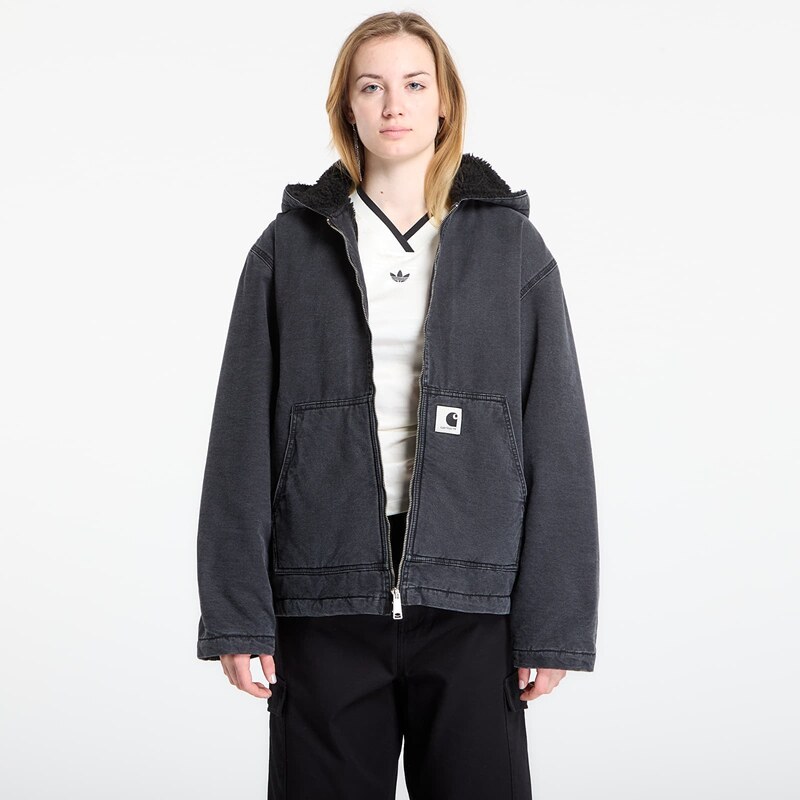 Bunda Carhartt WIP W Hooded Mitch Jacket Black XS 110923450