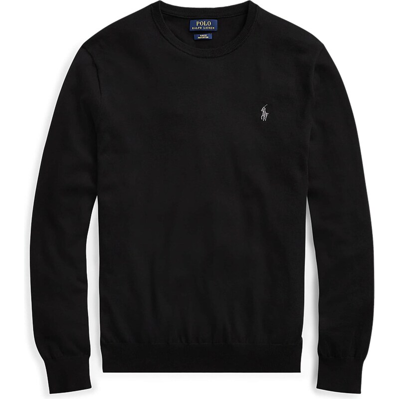 Polo Ralph Lauren Svetr černá / stříbrná