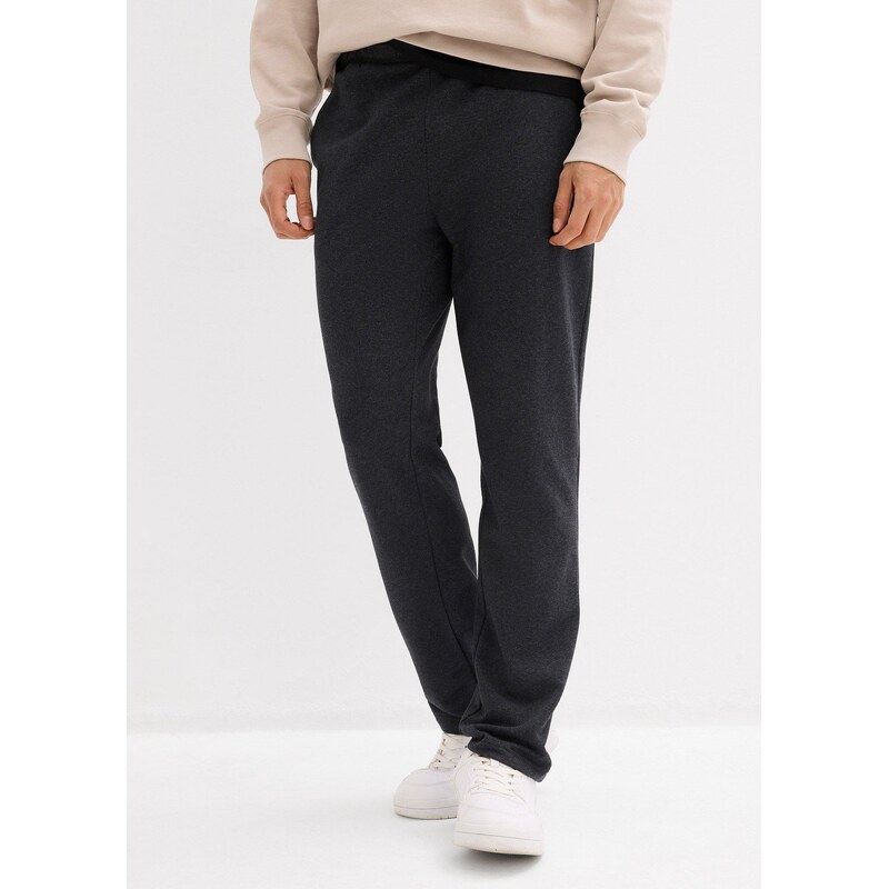bonprix Joggingové kalhoty se střihem Regular Fit šedá Muž