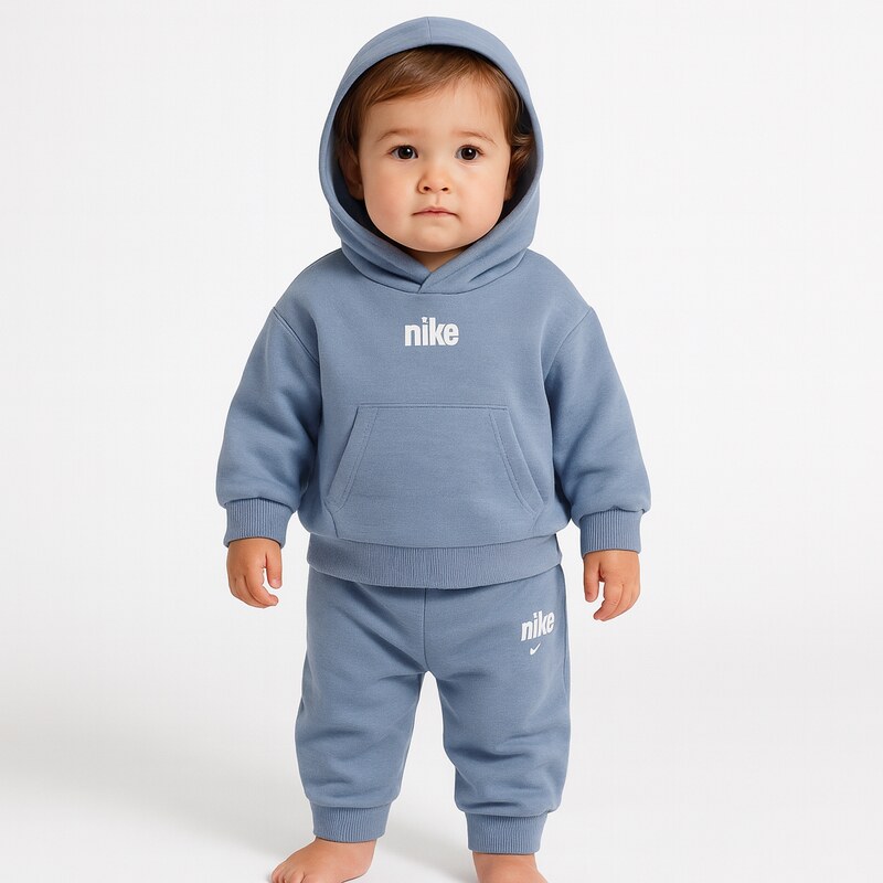 Nike kids pullover hoody set SLATE