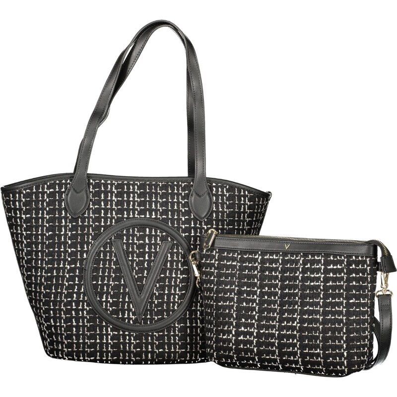 Valentino Bags Černá kabelka s malou taškou