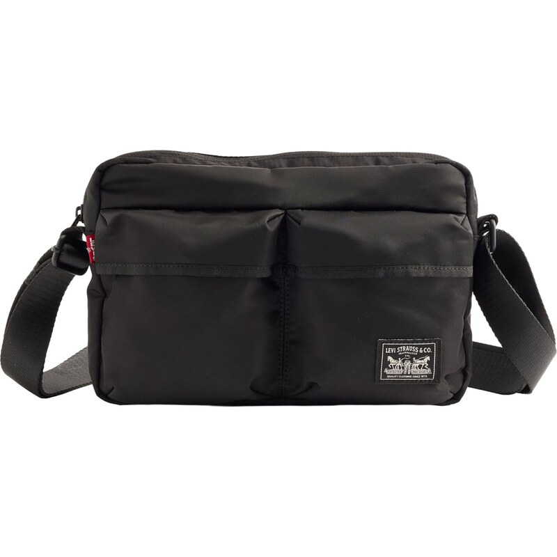 LEVI'S  Taška přes rameno 'Levi's Mission Bay Crossbody Bag' červená / černá