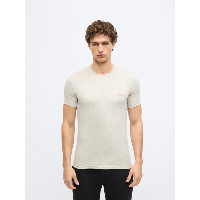 Emporio Armani Tílko šedá / lososová / černá / bílá