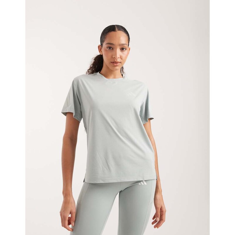 adidas performance Adi365 climacool t-shirt in sage-Green 115499406