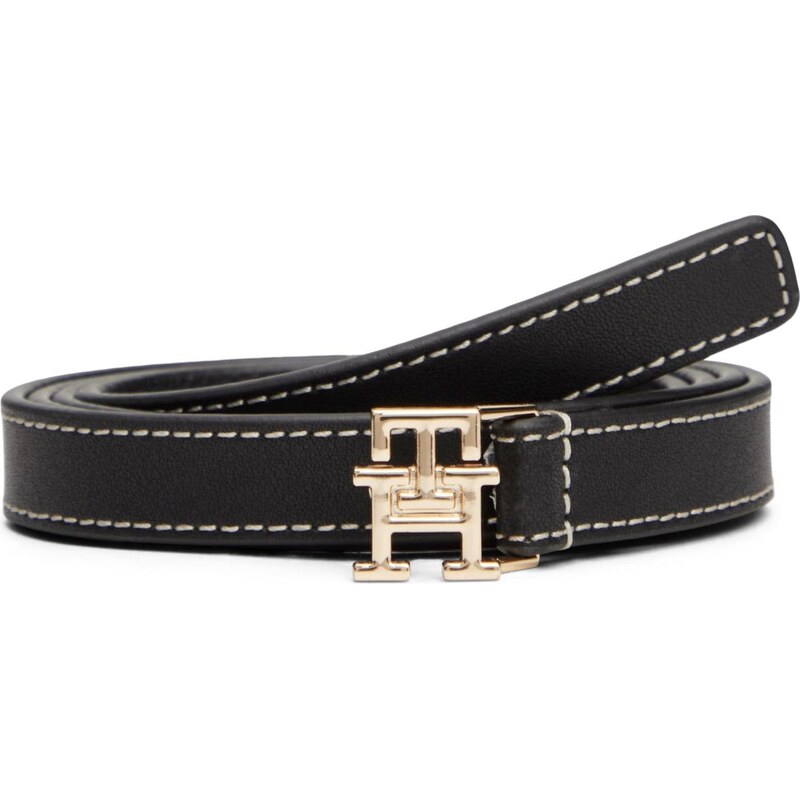 TOMMY HILFIGER Opasek zlatá / černá 110947030
