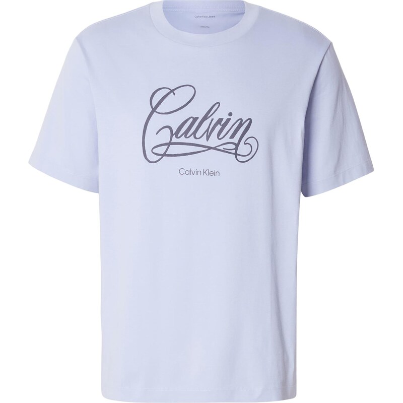 Calvin Klein Jeans Tričko 20s safírová / světlemodrá