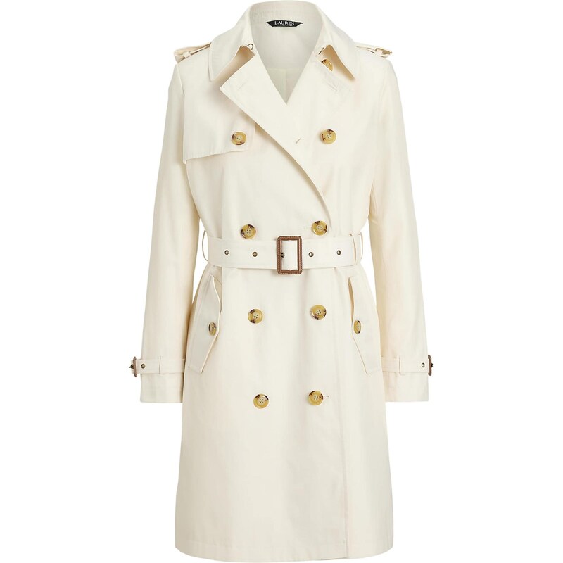 Lauren Ralph Lauren Přechodný kabát krémová 110947170