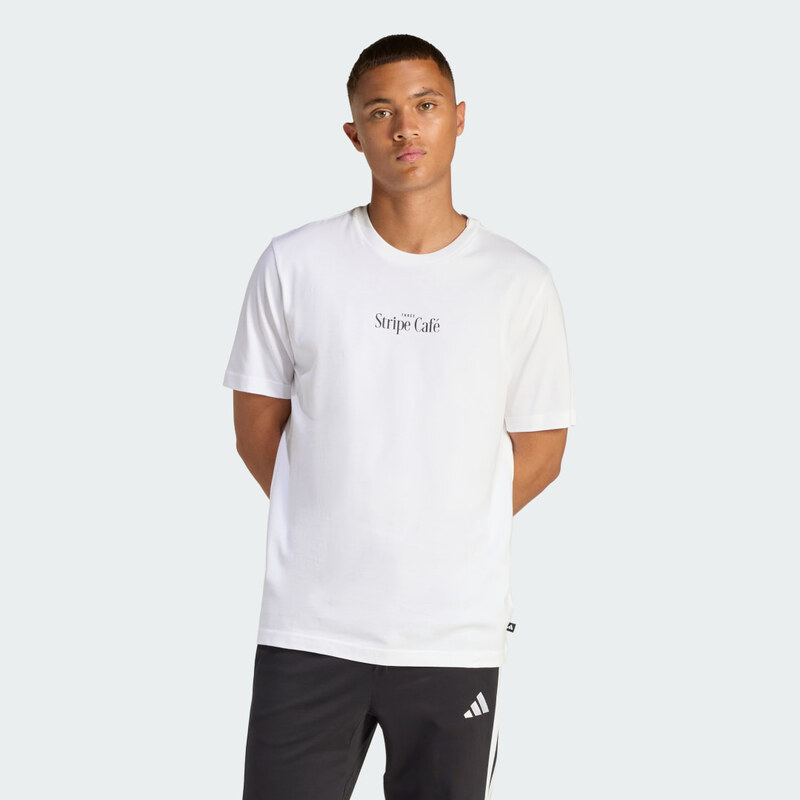 Adidas TRIČKO COFFEE CAFE DONUT BOX GRPAHIC