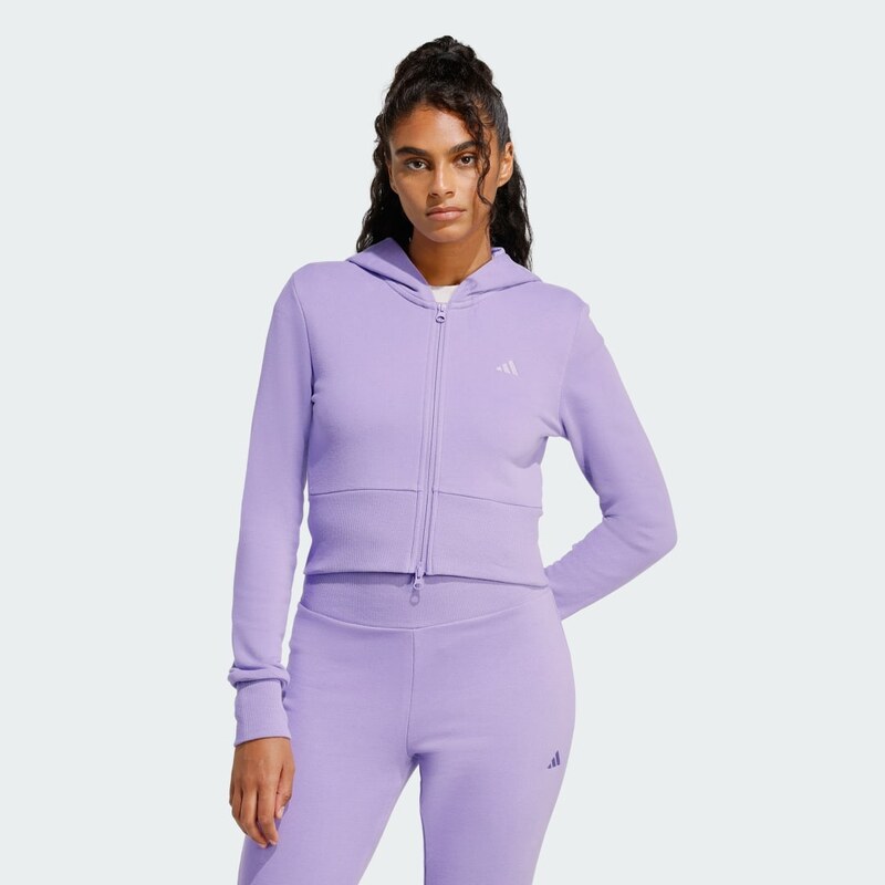 Adidas Sportovní top Seasonal Essentials French Terry Full-Zip