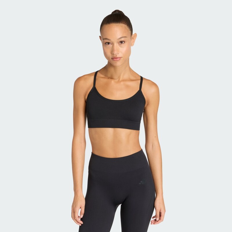 Adidas Podprsenka Workout Essentials Knit Light Support Padded 110961096