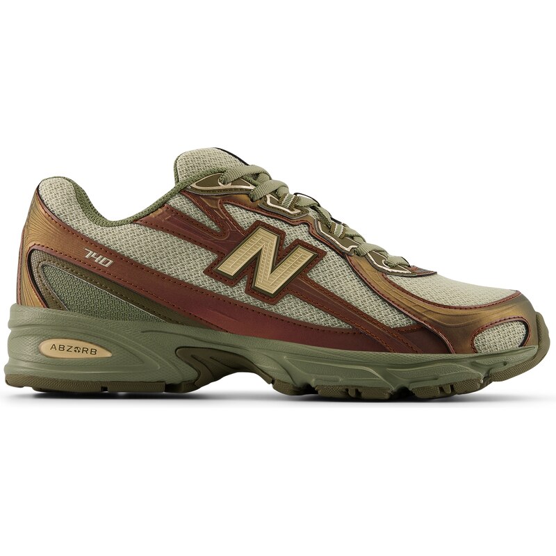 Unisex boty New Balance U740AB2 – zelené