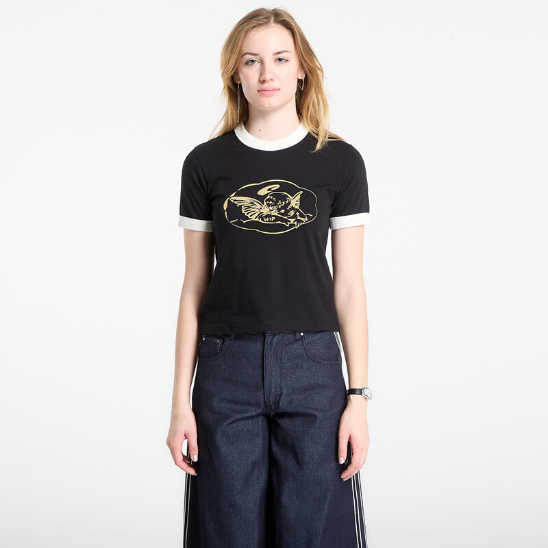 Tričko Carhartt WIP W S/S Reminiscing Ringer T-Shirt Black L