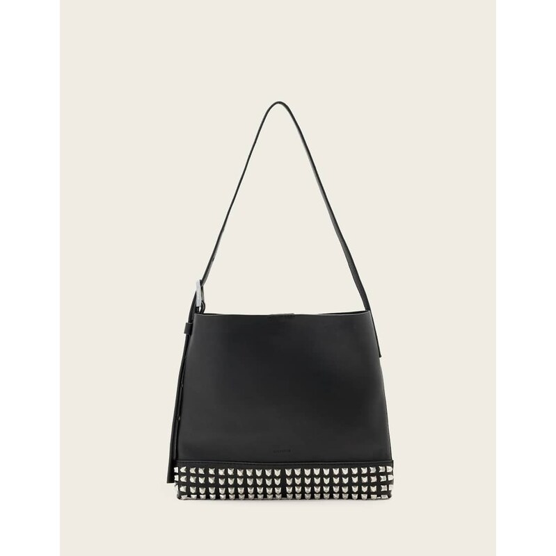 Allsaints emb mini bag in black 111148578